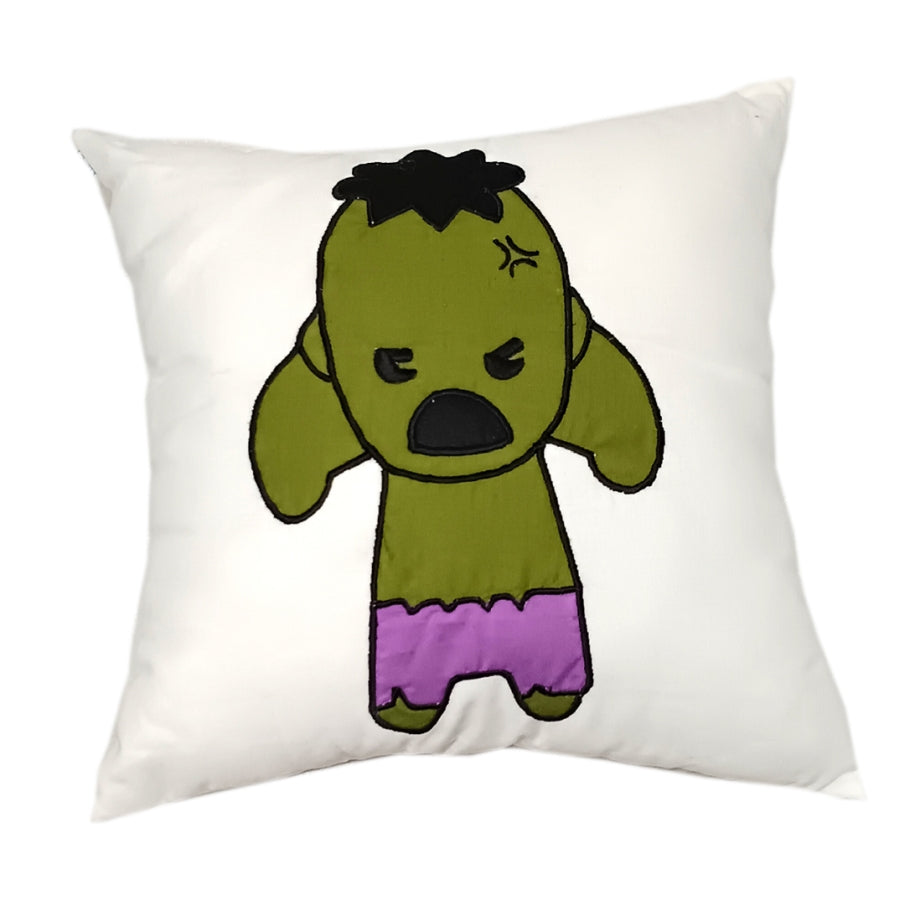 Baby Hulk Cushion for babies| Baby Pillow with 100% Cotton| Set of 1| Cushion for Cots & Cribs| By Cozy Cribs